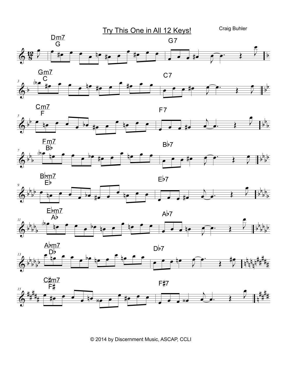 TRY THIS ONE IN ALL 12 KEYS page 1