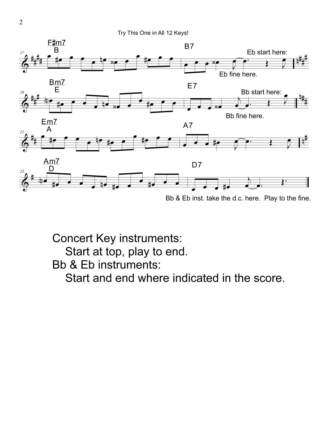 TRY THIS ONE IN ALL 12 KEYS page 2